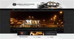 Desktop Screenshot of horseandhoundhotel.ie